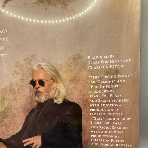 TEARS FOR FEARS The Tipping Point OPAQUE SKY BLUE Vinyl LP + 7" w/2 bonus tracks - Picture 5 of 5